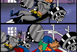 蝙超漫画,正义联盟的诞生